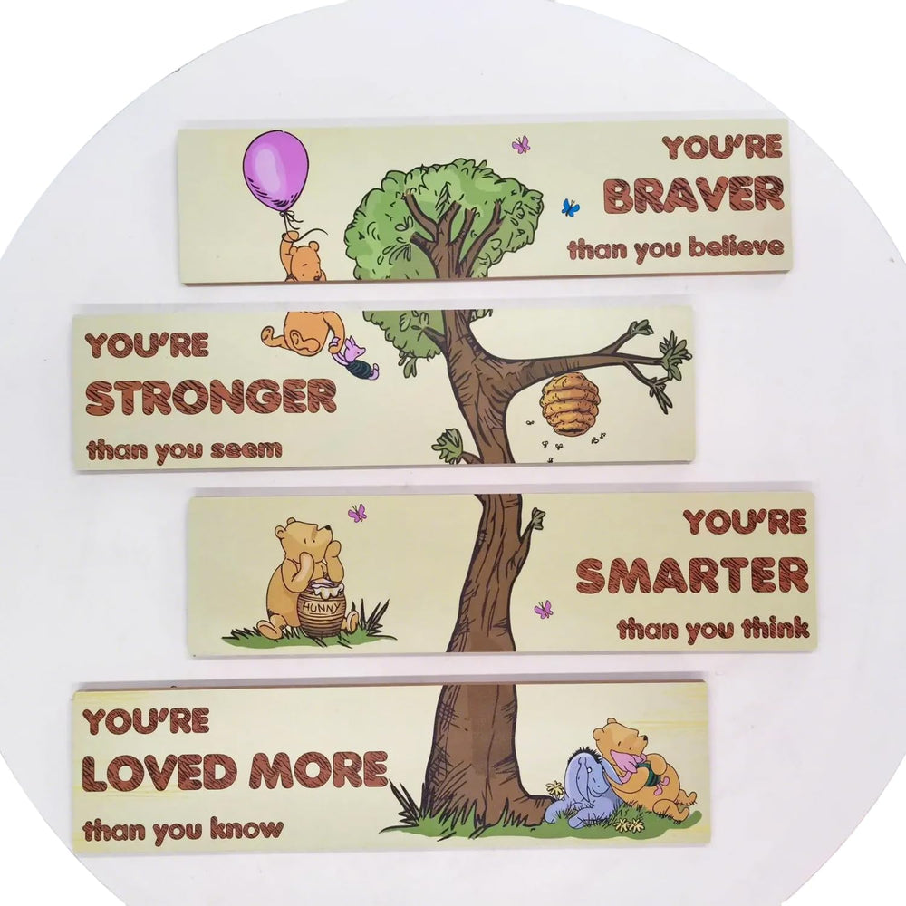 PAMBO Winnie Bear panel smarter than you think quote fuels curious minds