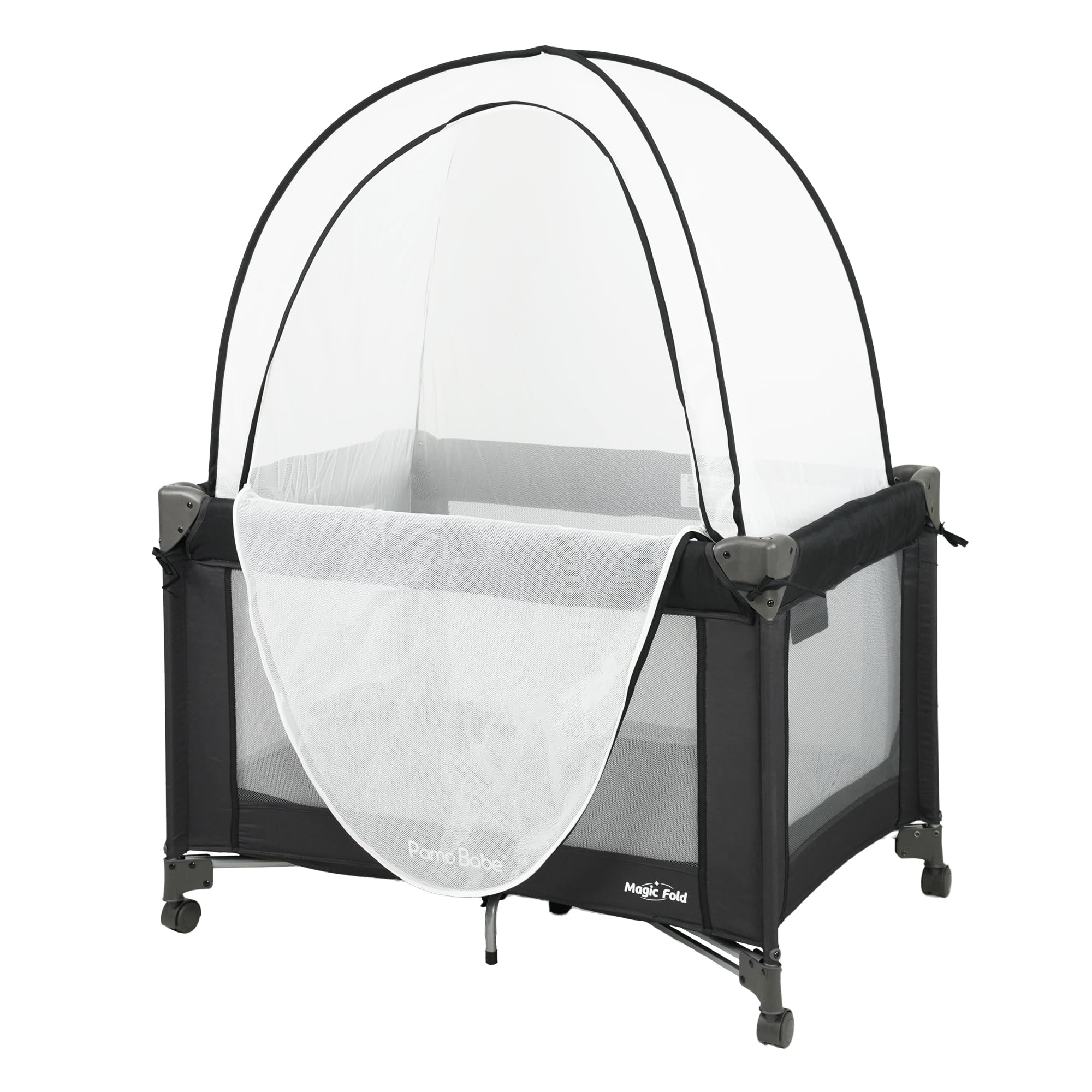 Pamo Babe Pack and Play Tent durable fabric stands up to daily use
