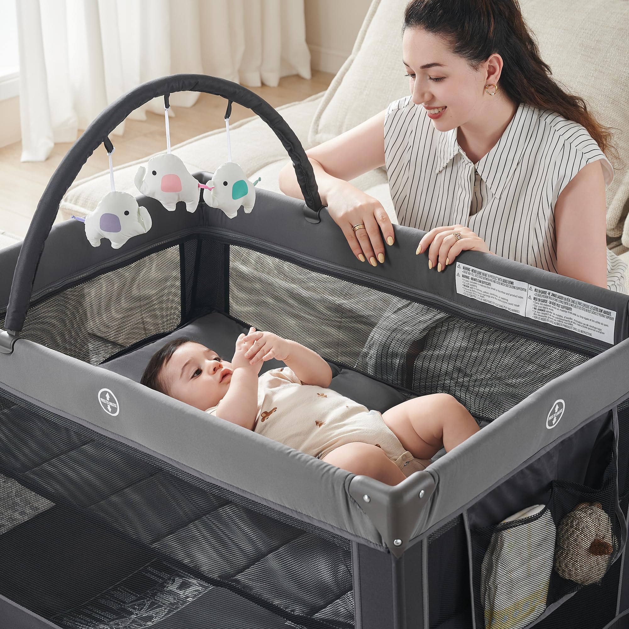 Pamo Babe compact storage fits small spaces
