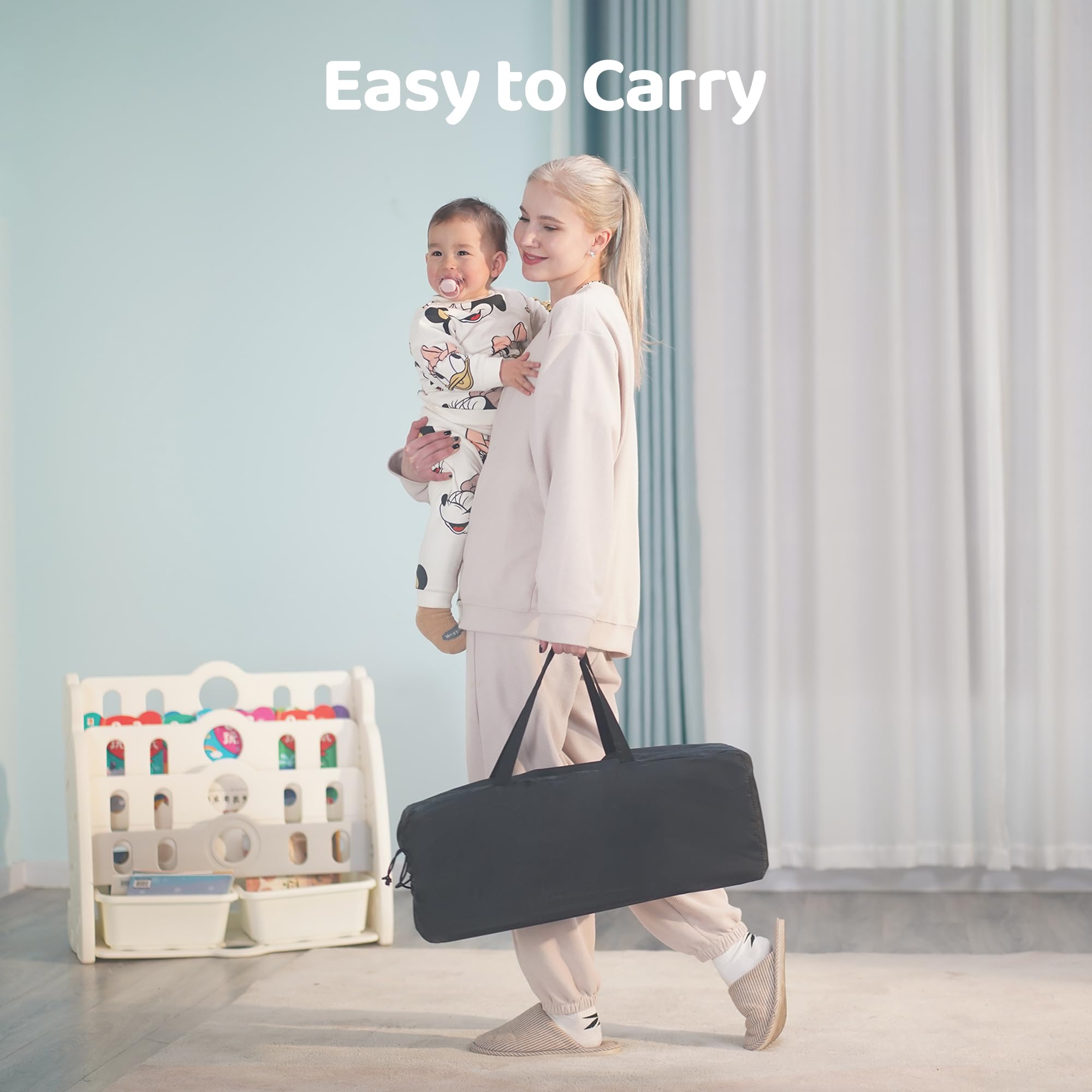 Pamo Babe travel crib 24/7 support from the brand
