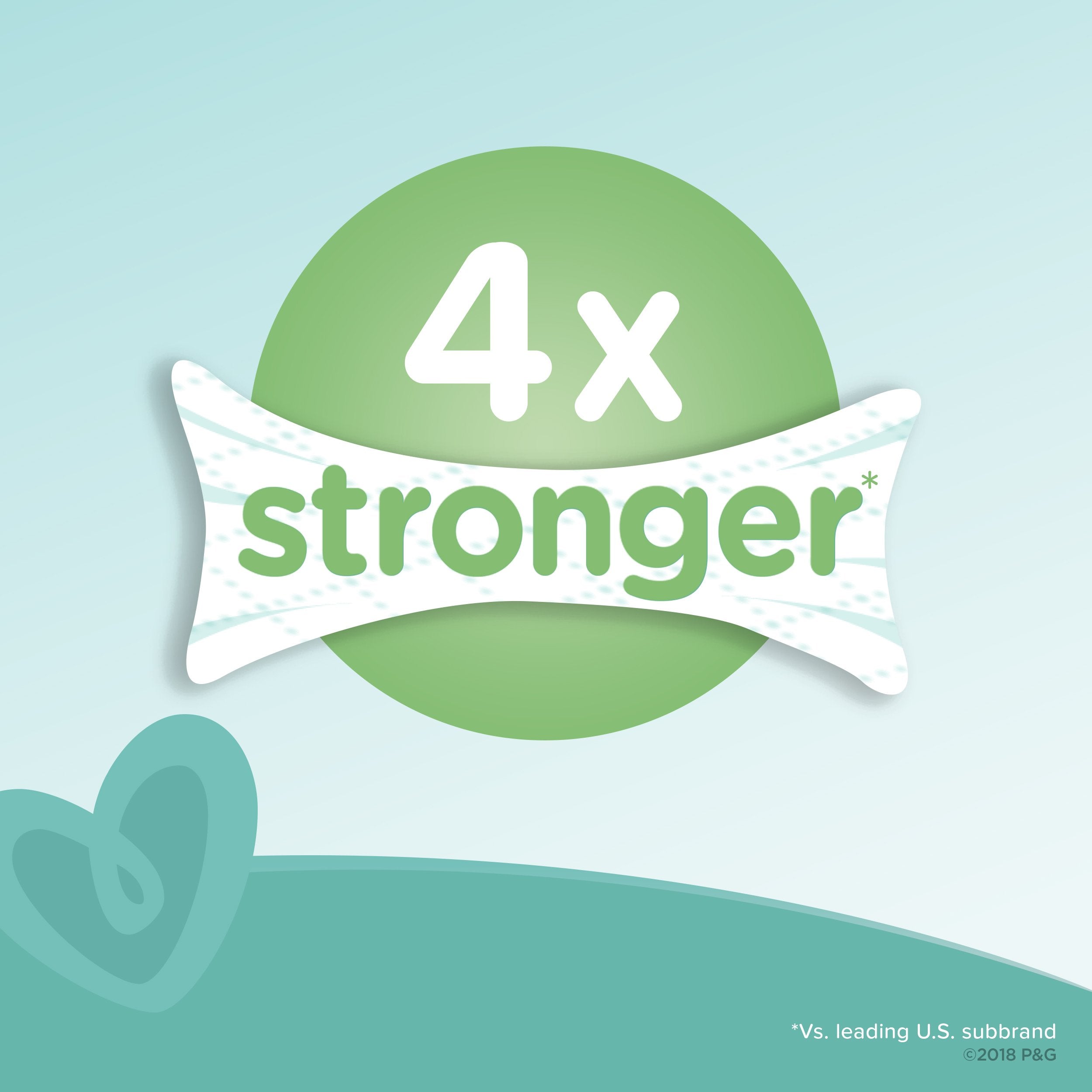 Pampers Complete Clean Natural Clean upgrade branding on unscented wipes.