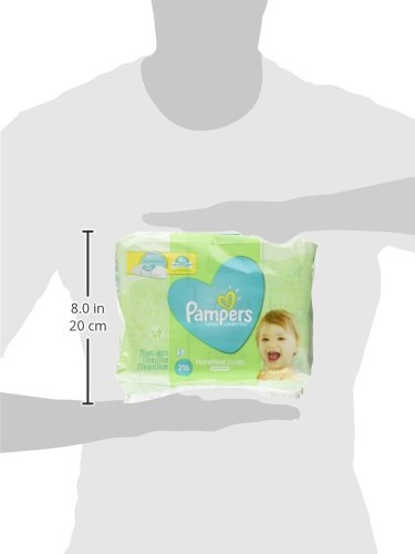 Pampers Baby Wipes near diaper-changing station illustrating everyday use.