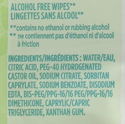 Pampers Complete Clean wipes at hand for quick mess cleanup.