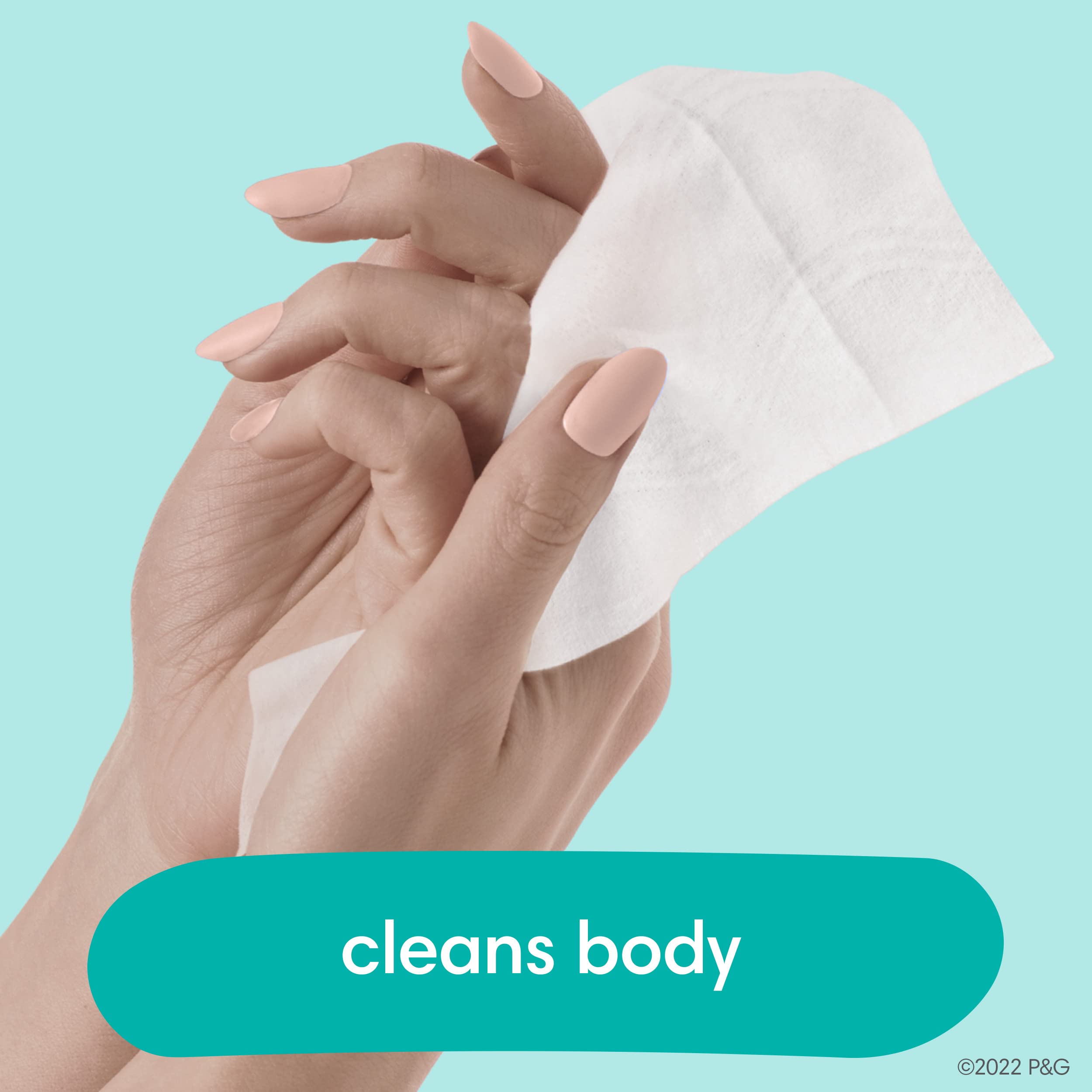 Pampers New Look packaging variation, same trusted multi-use performance.