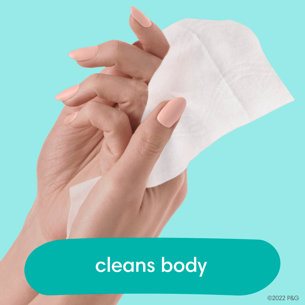 Pampers New Look packaging variation, same trusted multi-use performance.