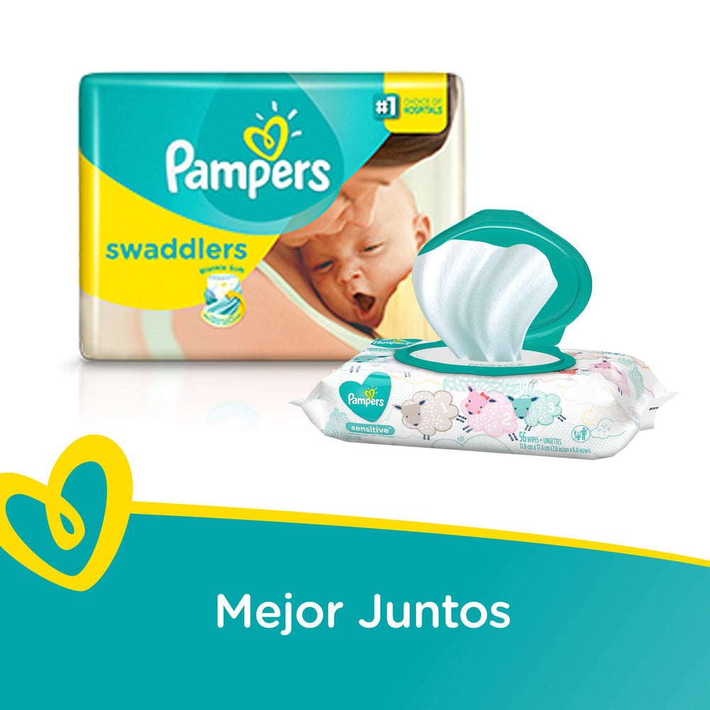 Pampers Swaddlers hospital trust image reinforces protection and care