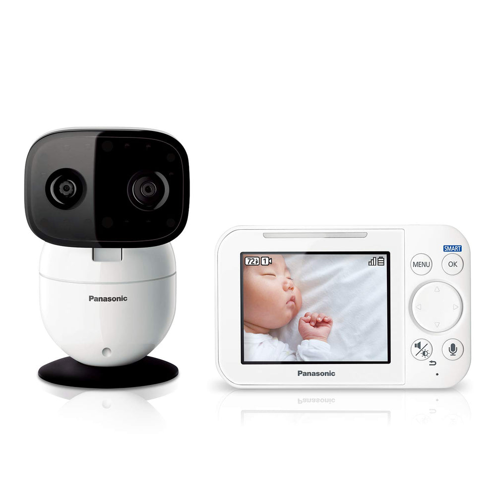 Panasonic KX-HN4101W display provides clear 3.5-inch view for quick checks.