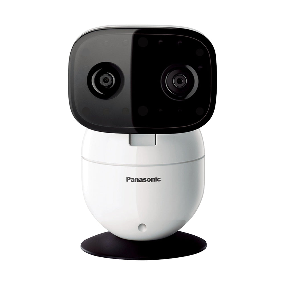 Panasonic video baby monitor add-on camera KX-HNC301W for secure 2-way talk and long-range viewing.