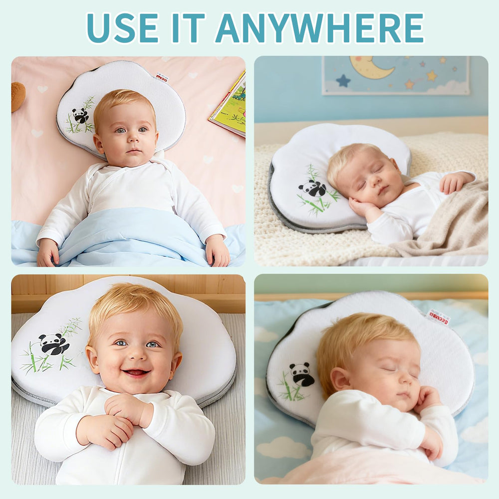 Panda Baby Pillow machine washable for easy cleaning
