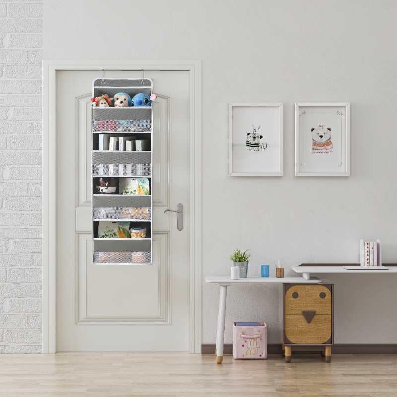 PandaEar 5-pocket setup provides ample space for diapers and wipes within reach.