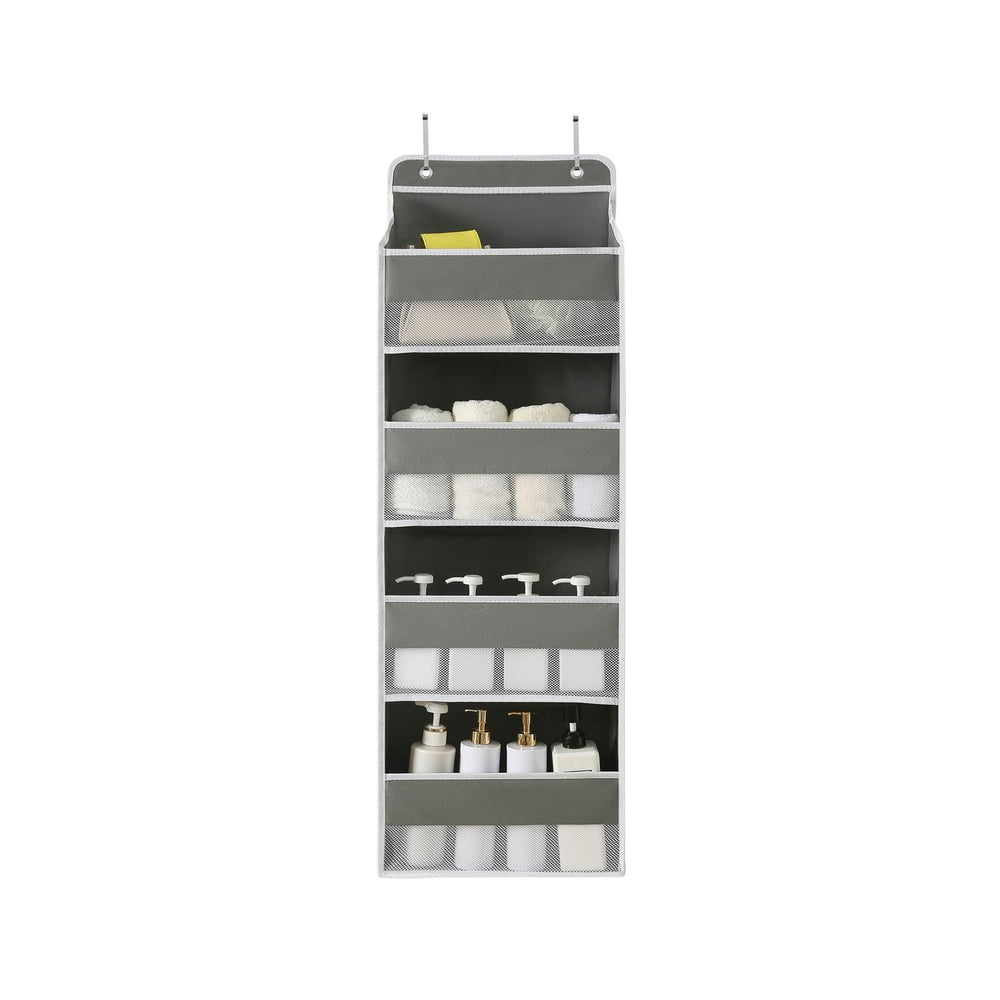 PandaEar sturdy load capacity up to 35.2 lbs supports durable door storage.