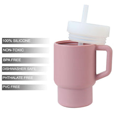 PandaEar 2-pack shows two straw options for versatile sipping comfort.