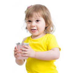 PandaEar 2-pack stainless steel sippy cups show sturdy construction for kids