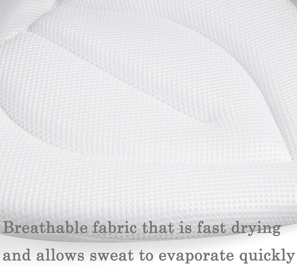 PandaEar baby bath pad non-slip bottom boosts bath-time stability.