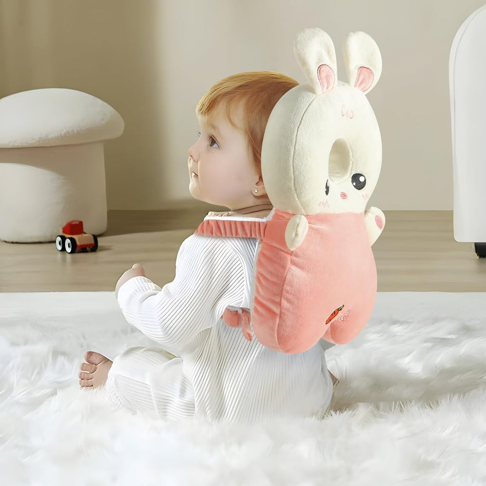 PandaEar Pink Rabbit cartoon design adds playful charm to safety gear.