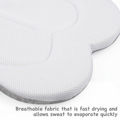 PandaEar sink pad shows non-slip bottom for stable bath setup