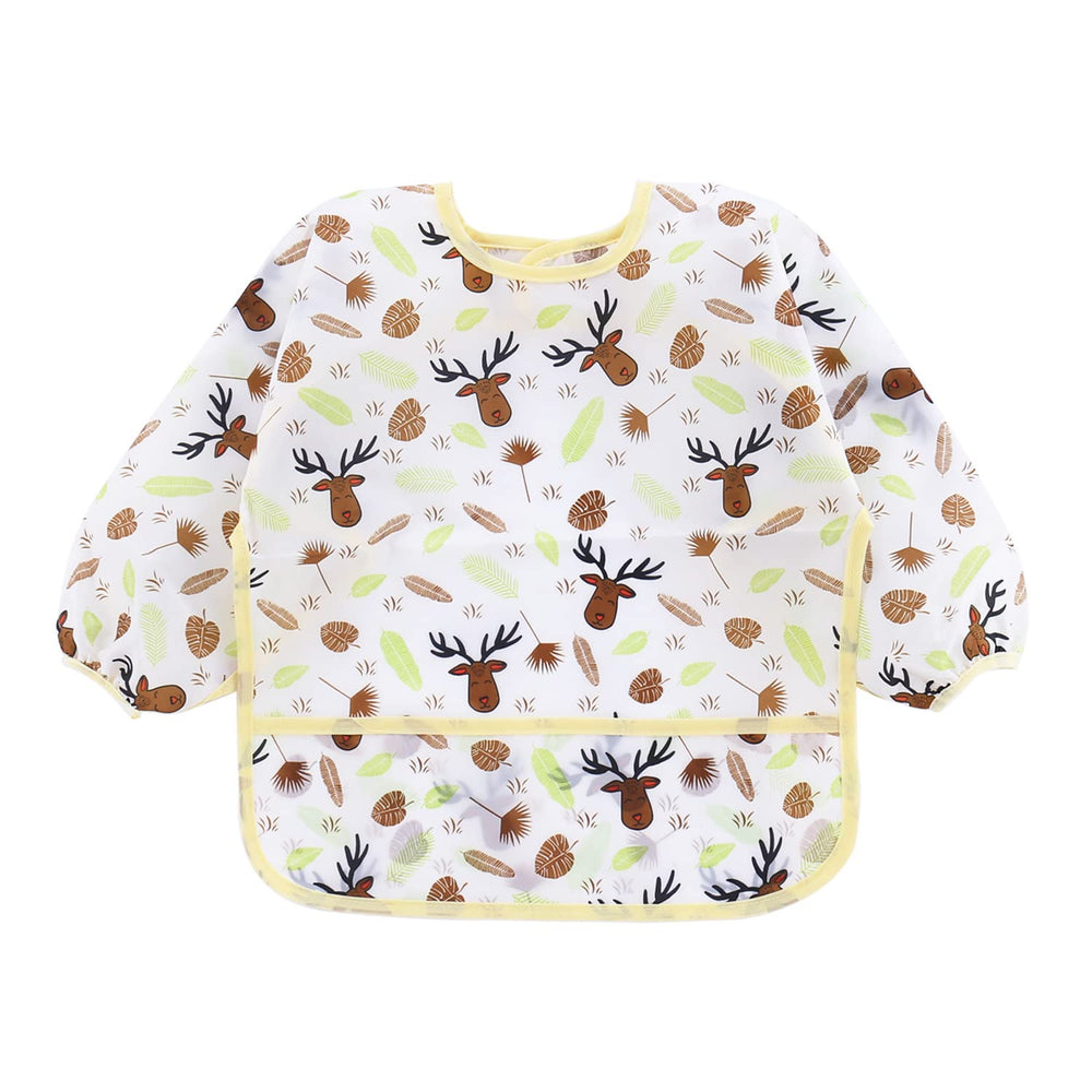 PandaEar back tie closure provides secure fit for growing toddlers during meals.