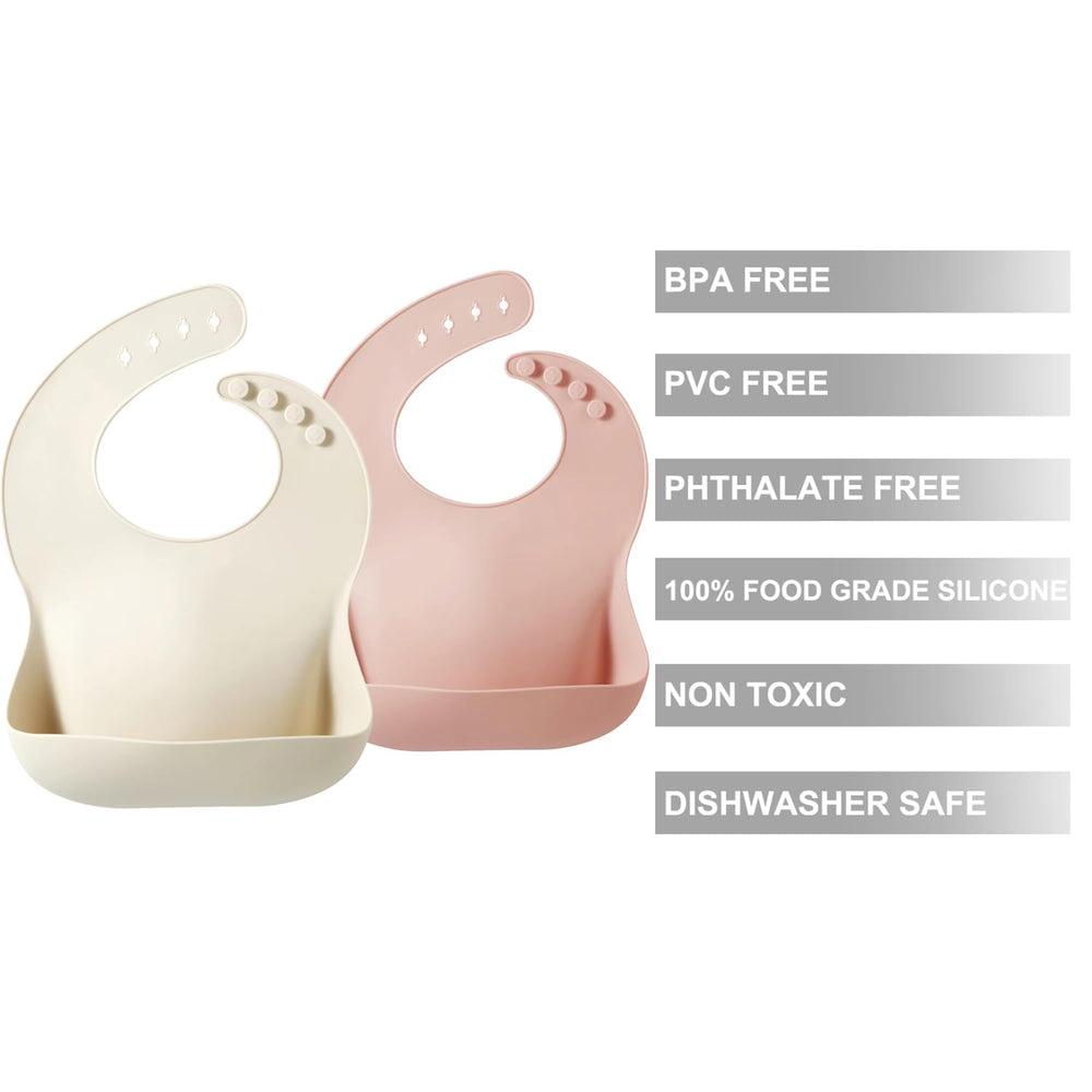 PandaEar double-fastener bib stays secure and prevents early removal
