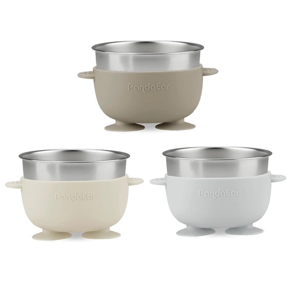 PandaEar BPA-free-silicone spoons provide safe, gentle meals for little eaters.