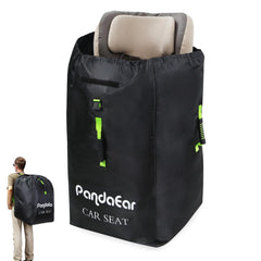 PandaEar car seat travel cover folded for compact protection on the go.