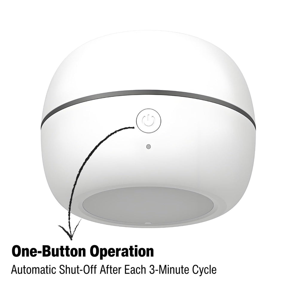 PandaEar chemical-free sterilization leaves items odor-free and ready.