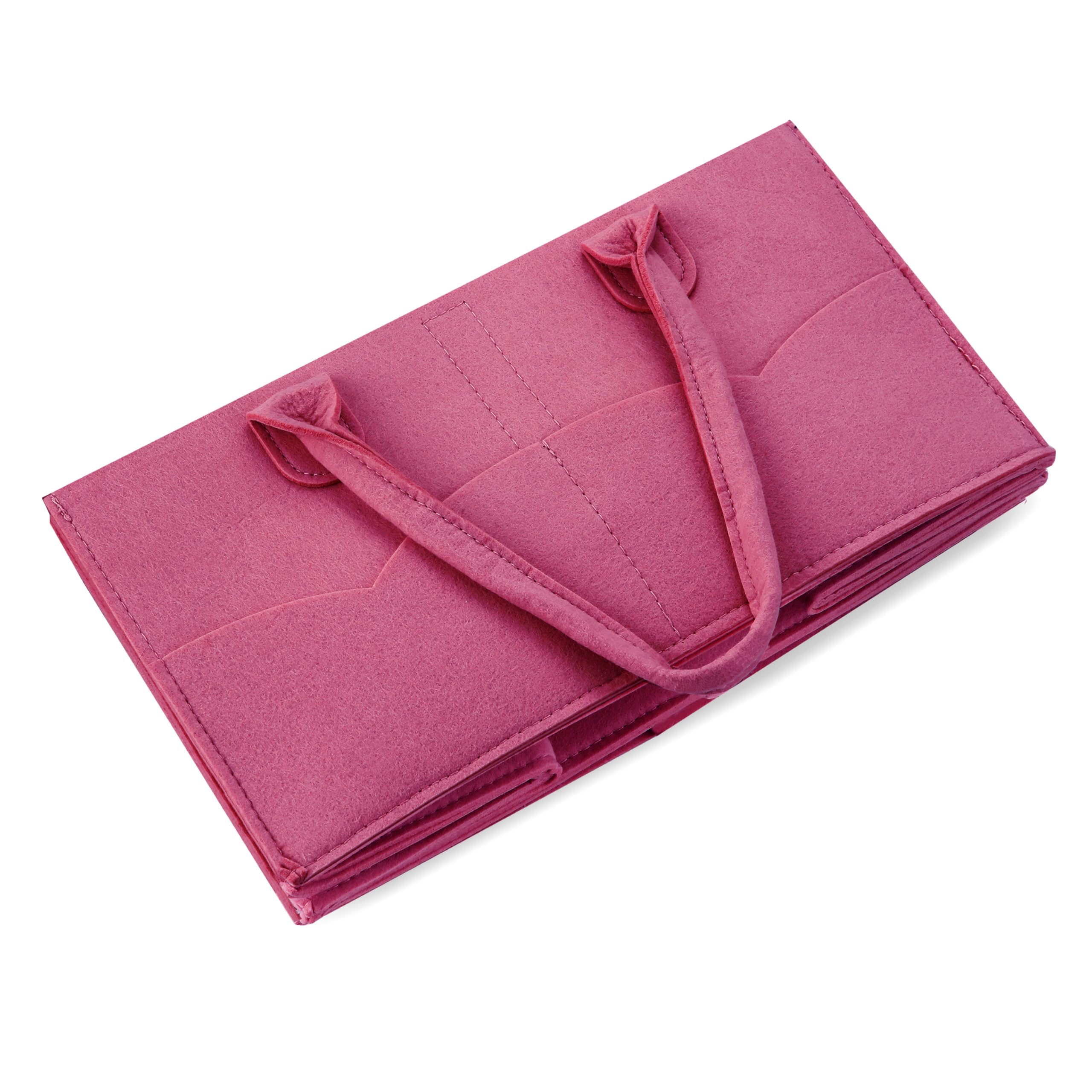 PandaEar two-tone pink-red—stylish nursery décor while keeping baby essentials nearby.