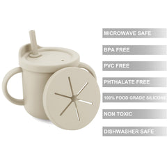PandaEar cups are dishwasher-safe for effortless cleanup.