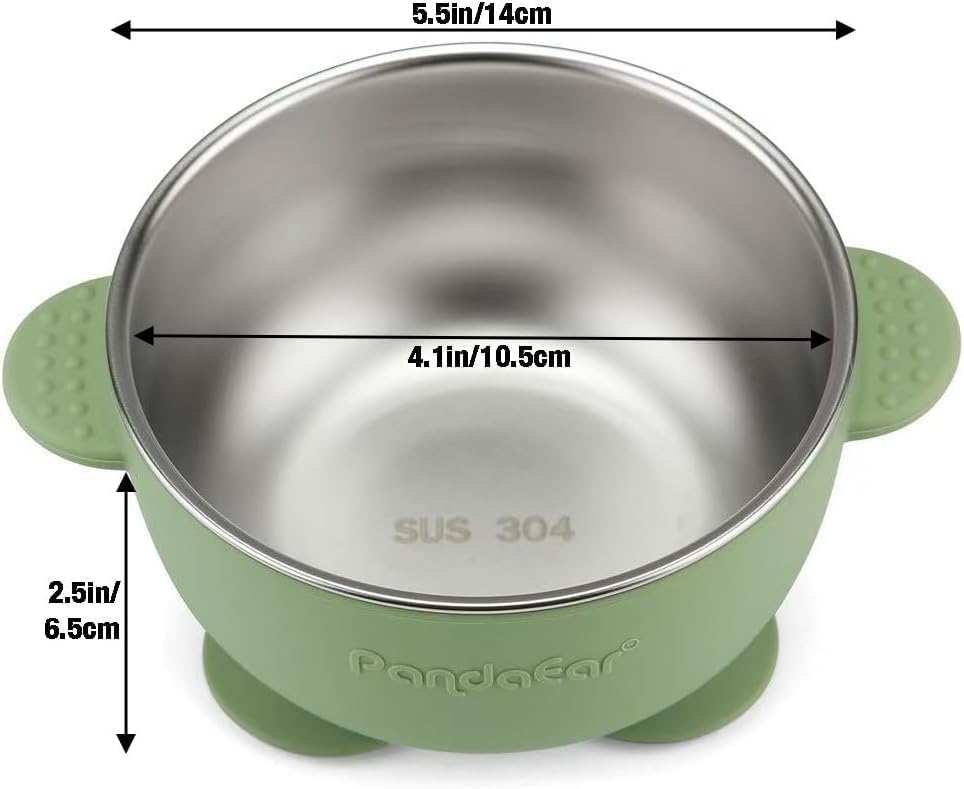 PandaEar dishwasher-safe design simplifies cleanup after busy meals