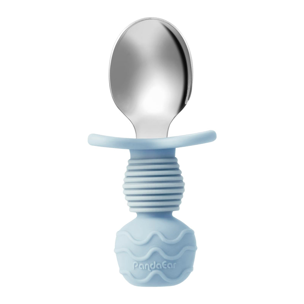 PandaEar baby-led weaning friendly utensils support independent eating experiences.