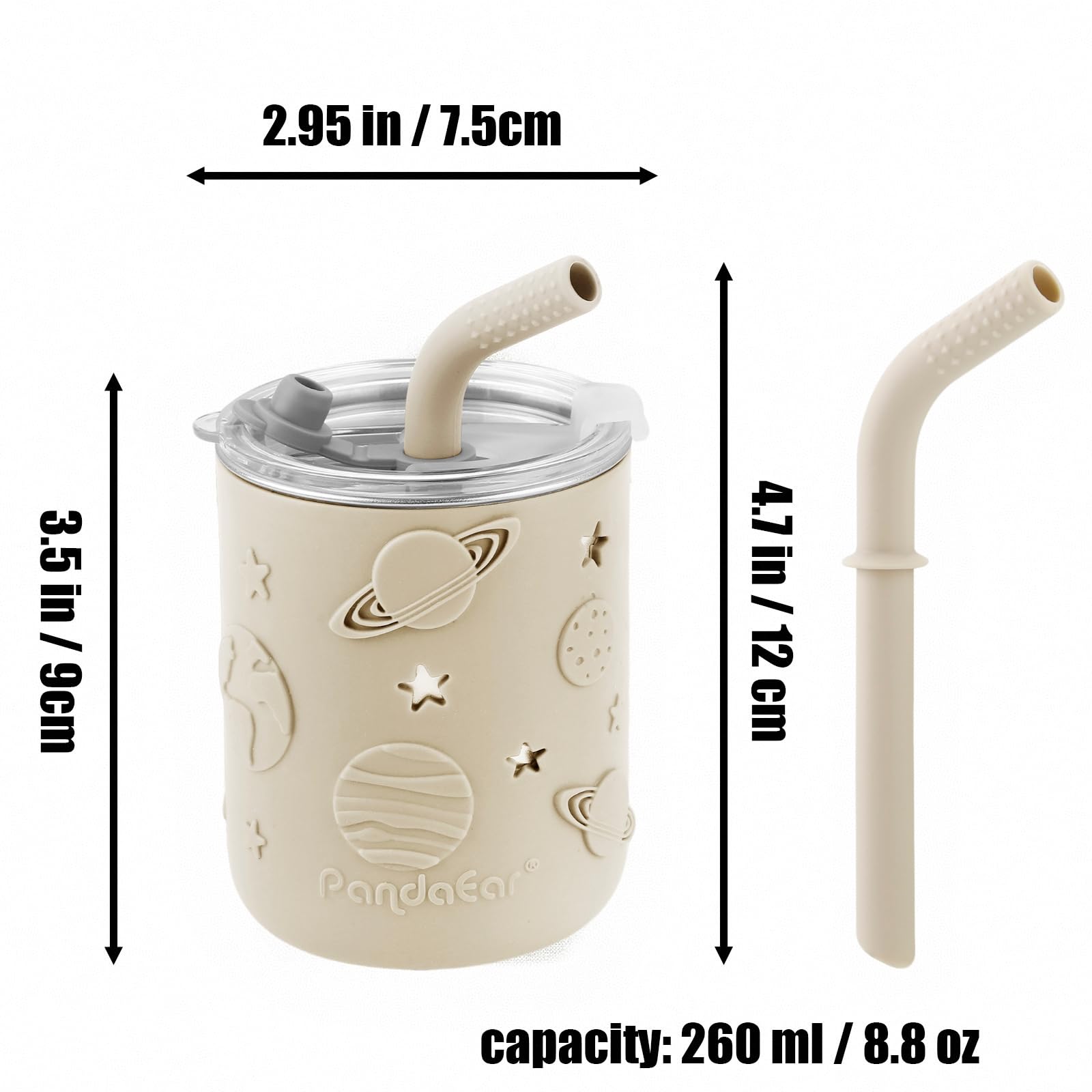 PandaEar dishwasher-safe components simplify cleaning after snack time.