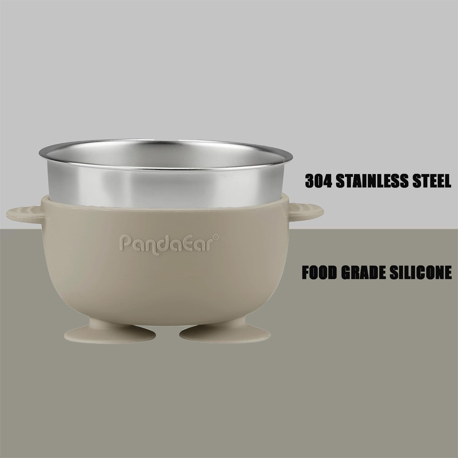 PandaEar dishwasher-safe design simplifies cleanup after busy family mealtimes.