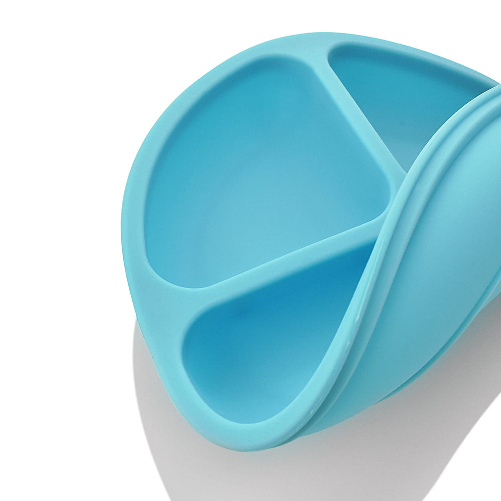 PandaEar BPA-free divided plates ensure safe silicone and preserve taste for kids
