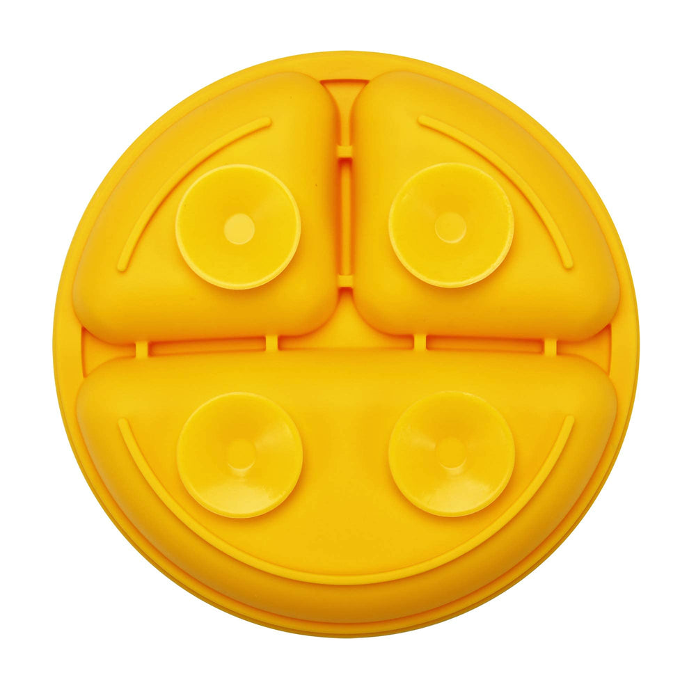 PandaEar color-set of blue, green, and yellow encourages trying new foods