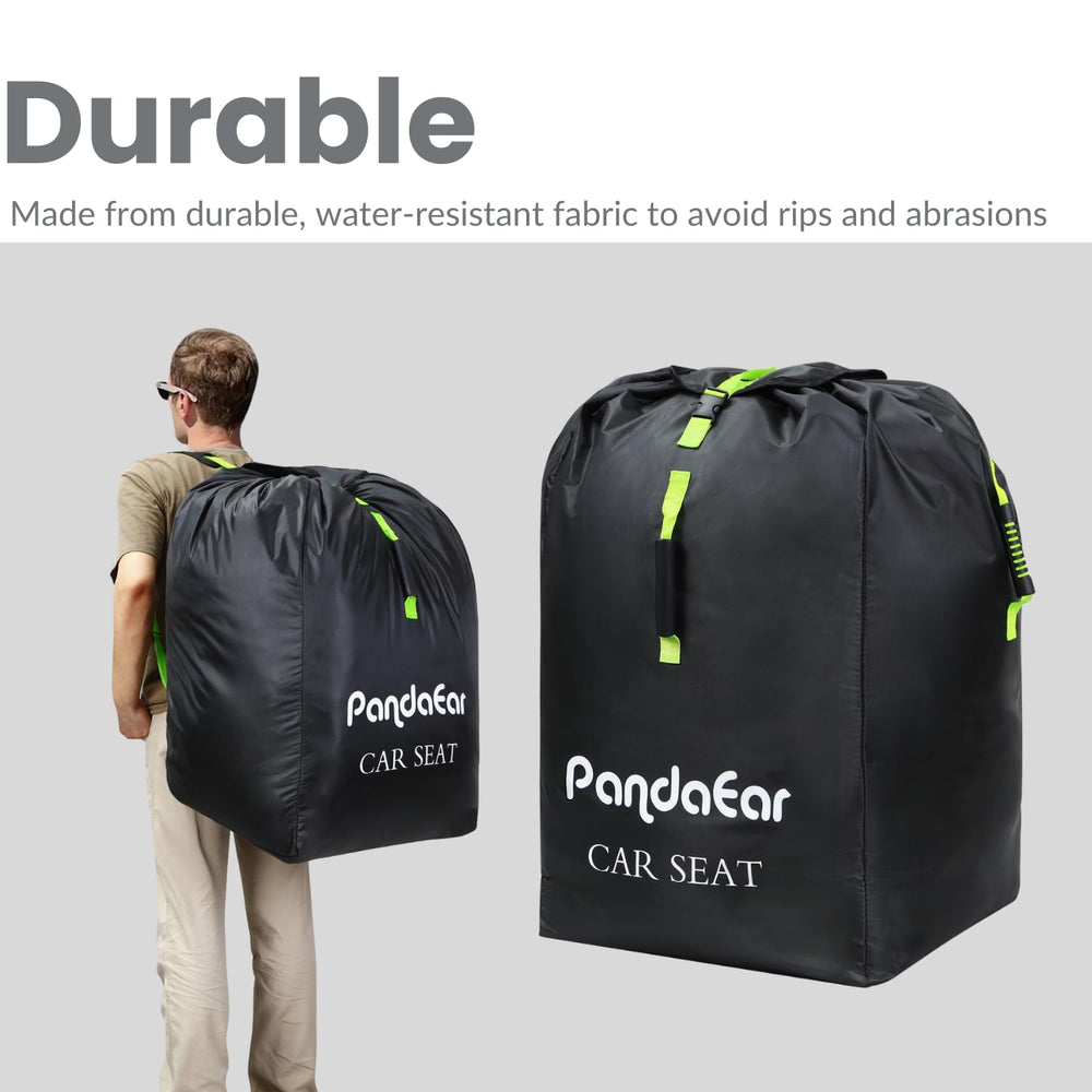 PandaEar travel cover protects from dust and scratches on car seats.