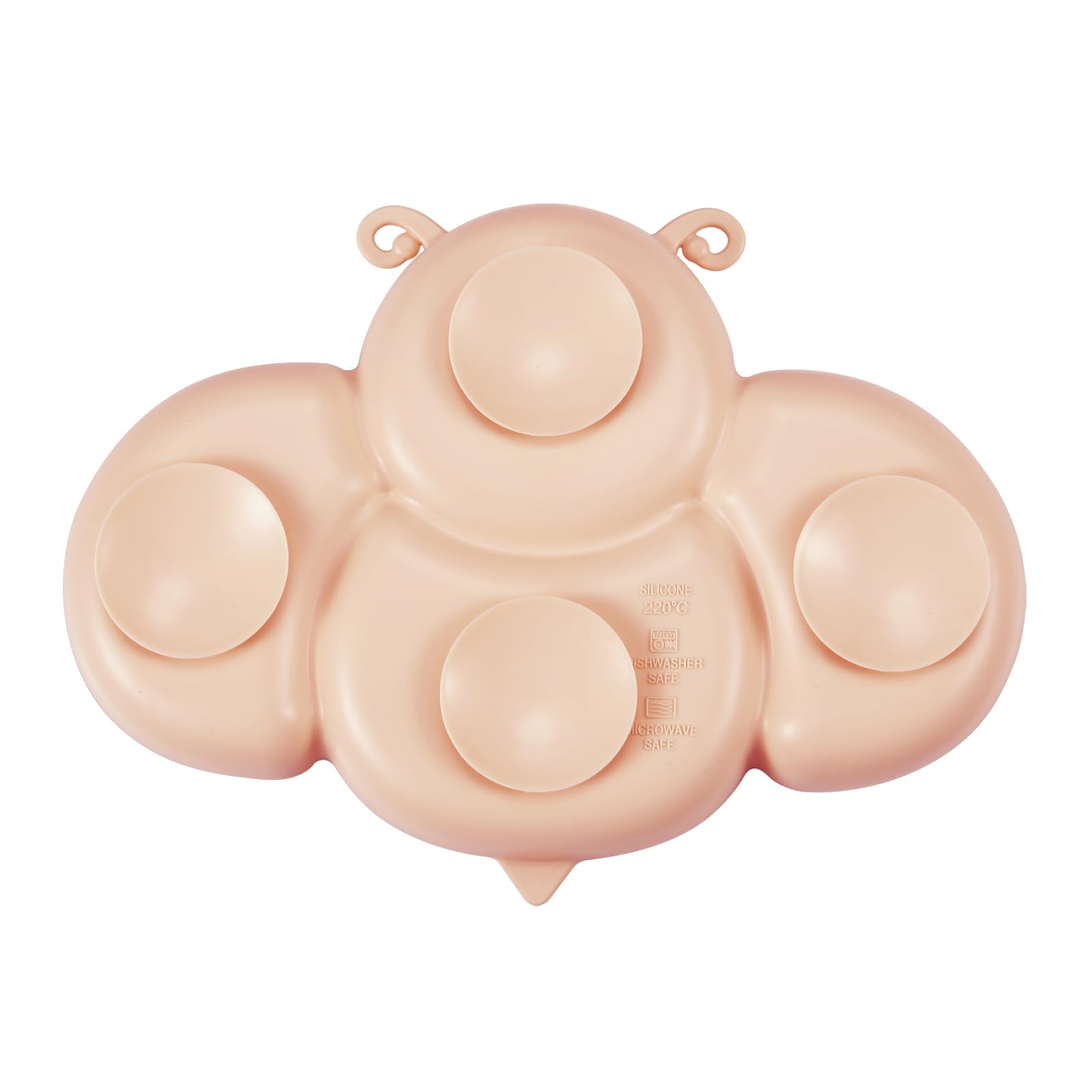 PandaEar easy-clean silicone dish set designed for busy parents.