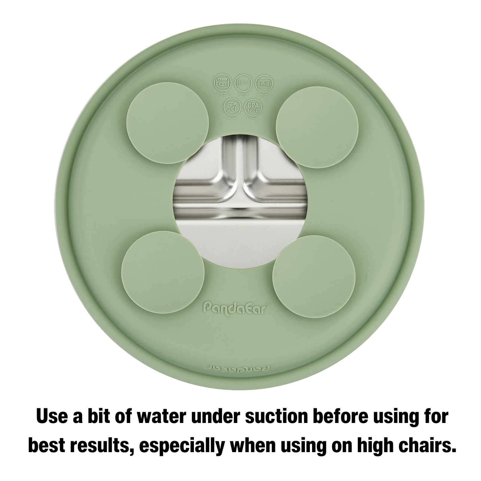 PandaEar eco-friendly dinnerware communicates durable plastic-free design.