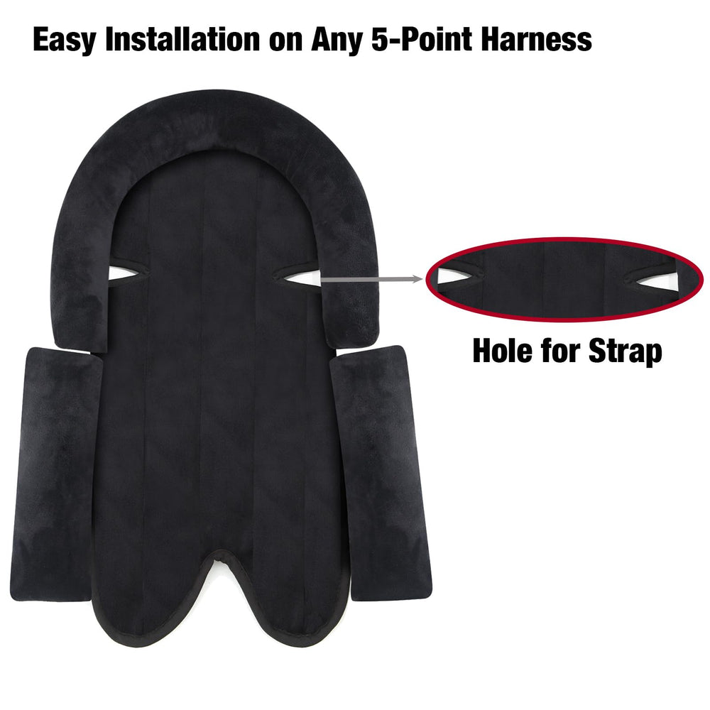 PandaEar grow-with-baby cushion adapts as baby grows.