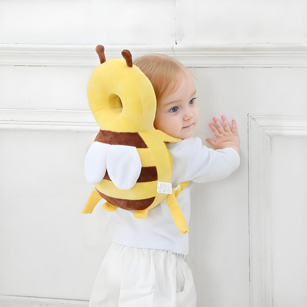 PandaEar head protector age range 6 months to 3 years; adaptable fit.