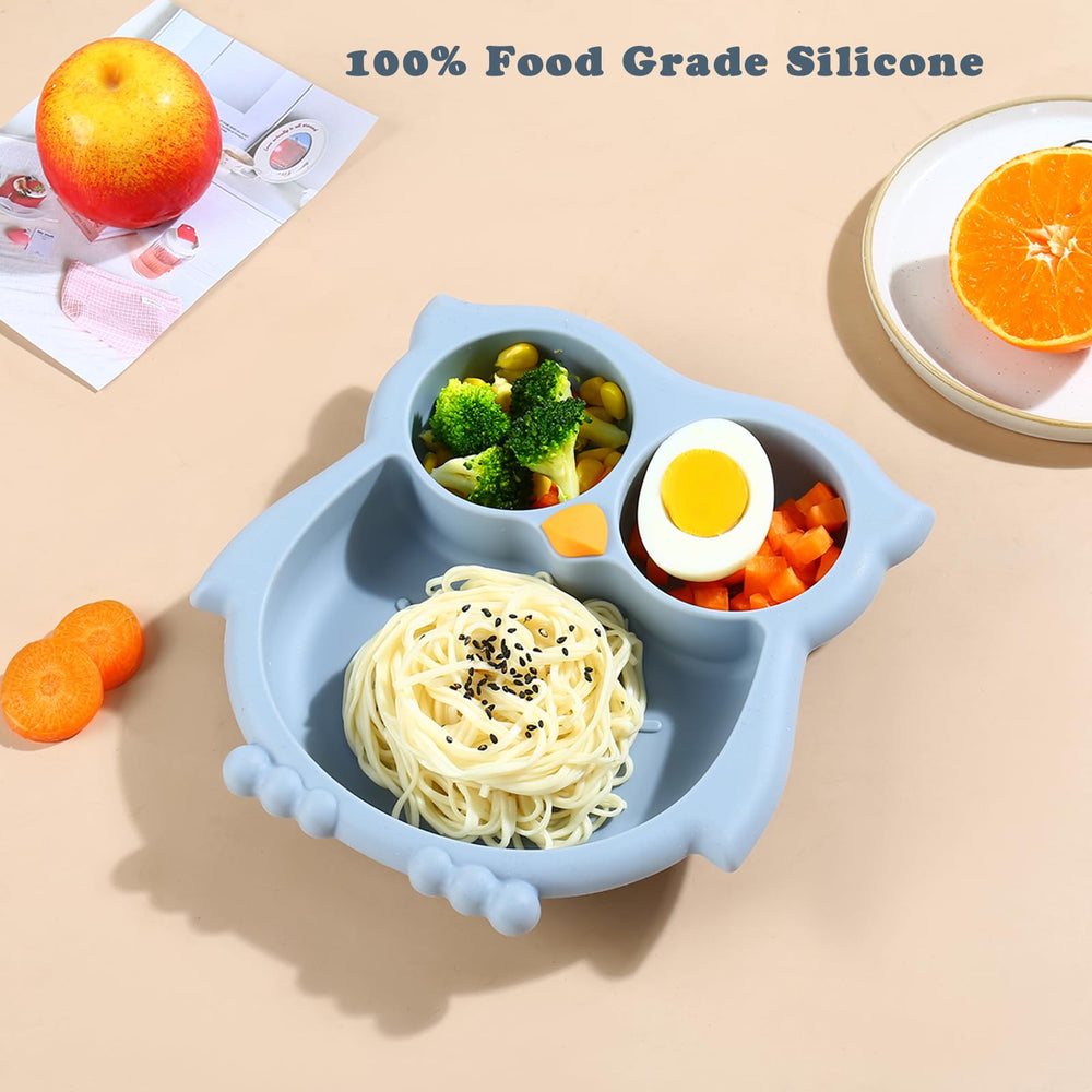 PandaEar dishwasher-safe silicone makes cleanup fast after mealtime.