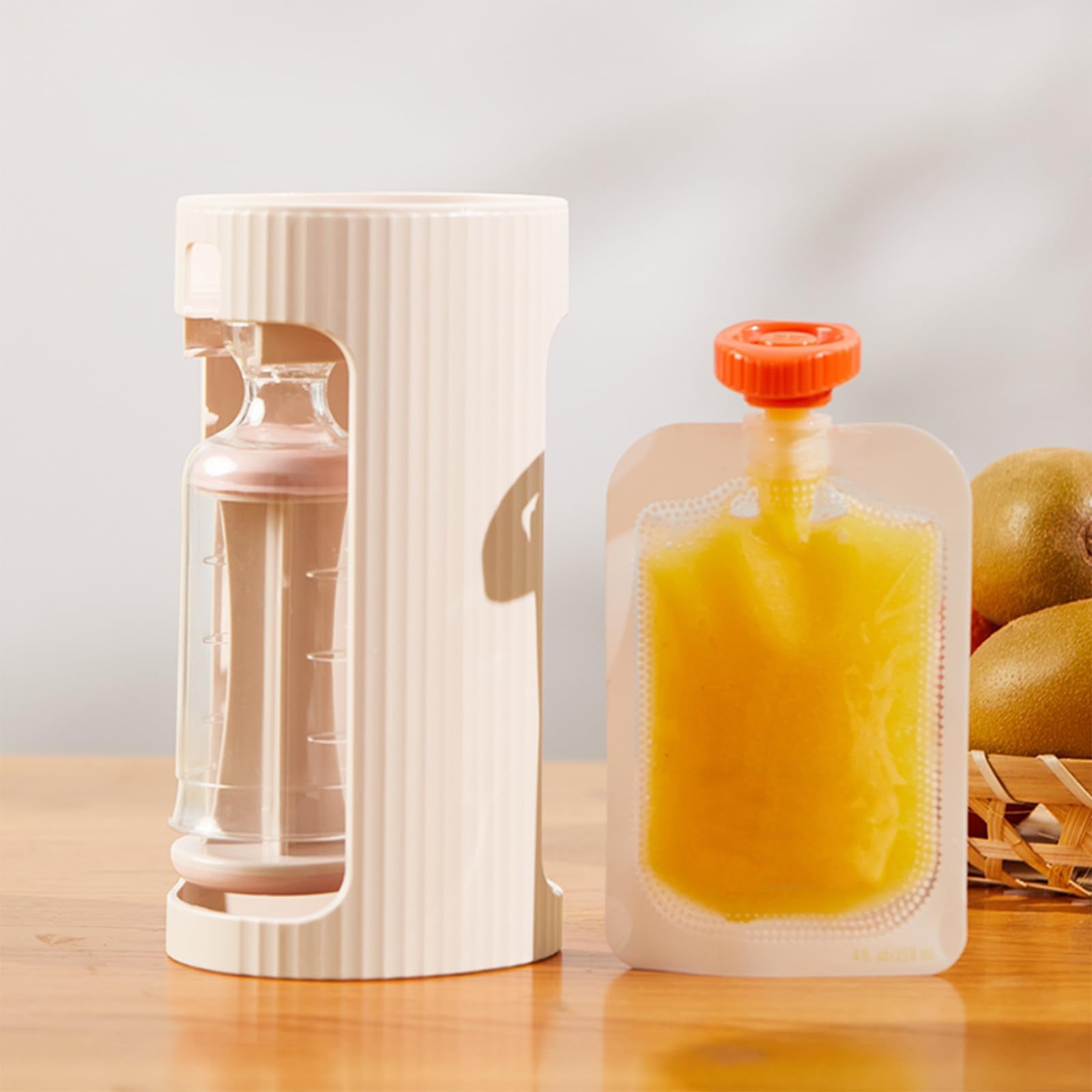 PandaEar homemade purees on the go fit busy family routines.