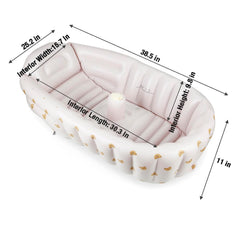 PandaEar infant-to-toddler tub designed for newborns and toddlers.