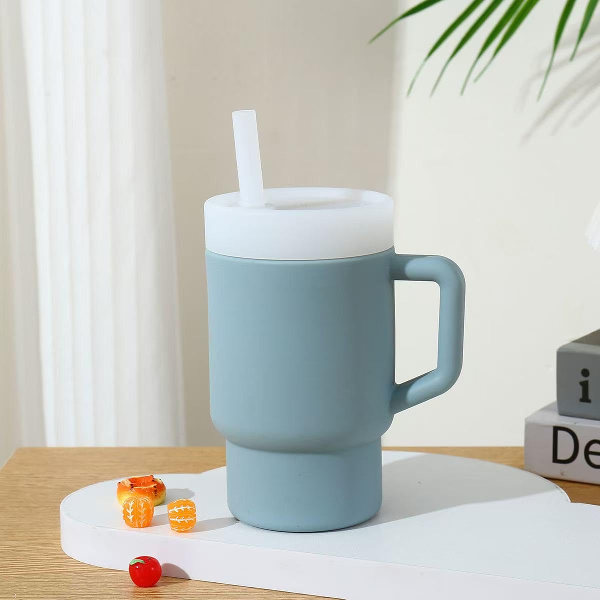 PandaEar Kids Tumbler top-rack dishwasher safe for quick cleanup