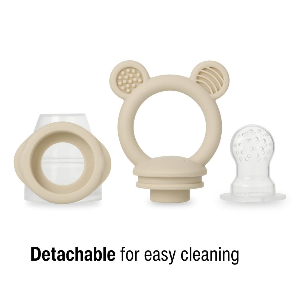 PandaEar multi-functional feeder combines pacifier and feeding set for convenient feeding sessions