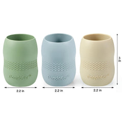 PandaEar cups feature non-slip grip bumps for secure grasp.