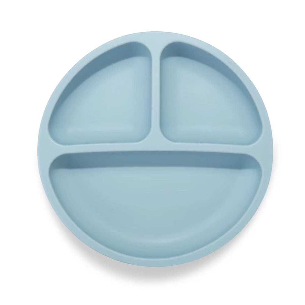 Non-slip PandaEar plate with visible suction features for stable feeding.