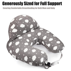 PandaEar nursing pillow supports comfortable feeding and proper baby positioning