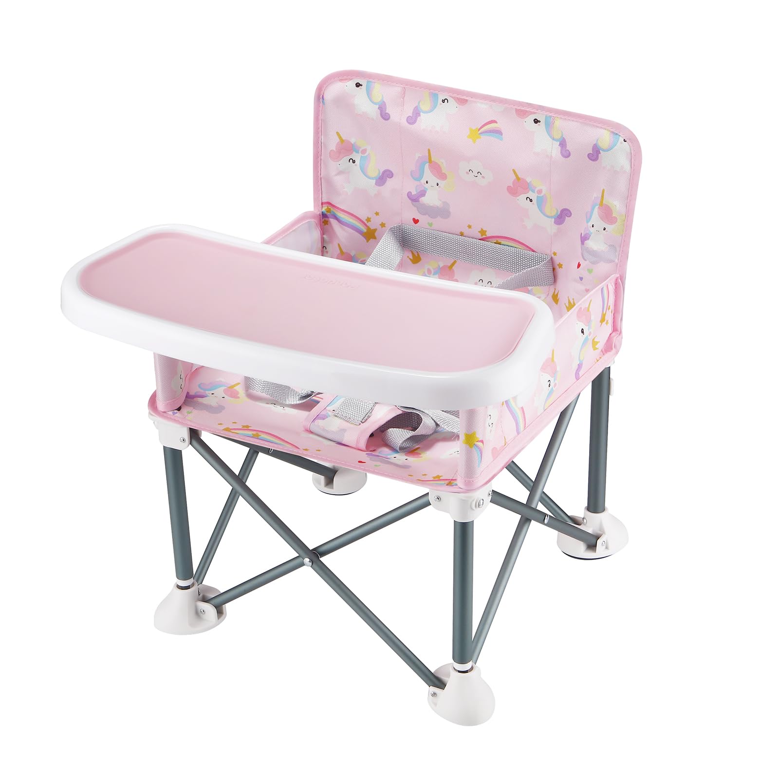 PandaEar booster seat in use indoors for family dining.