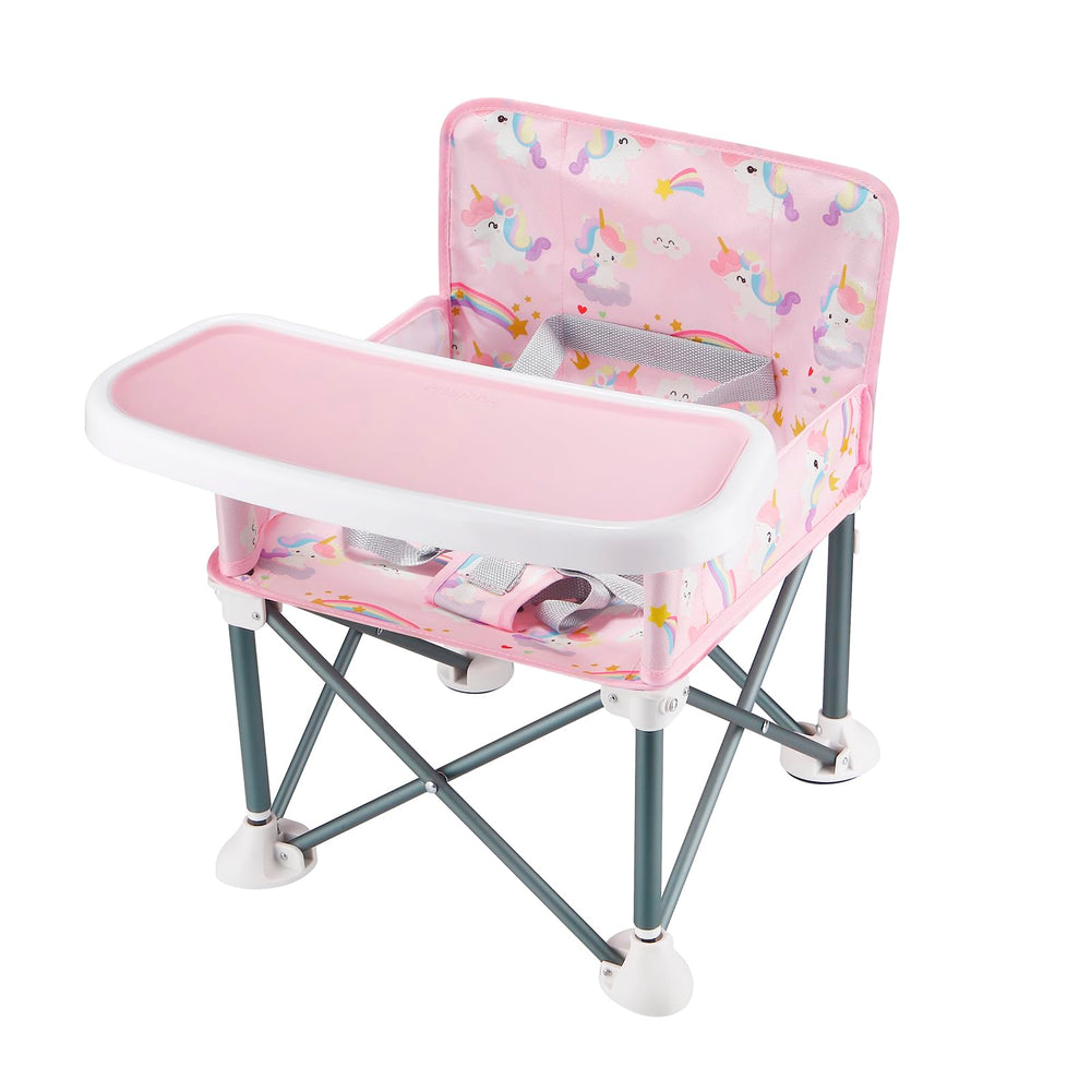 PandaEar booster seat in use indoors for family dining.