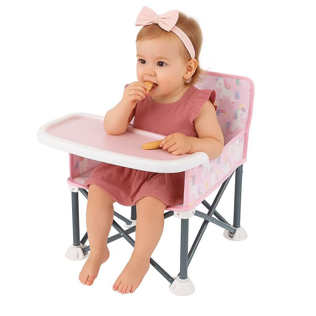 PandaEar booster seat tray removable, enabling quick cleanup after meals.