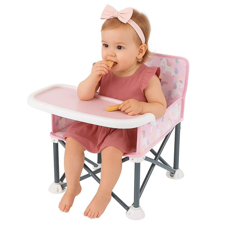 PandaEar booster seat tray removable, enabling quick cleanup after meals.